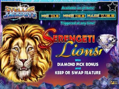 Serengeti Lions Stellar Jackpots